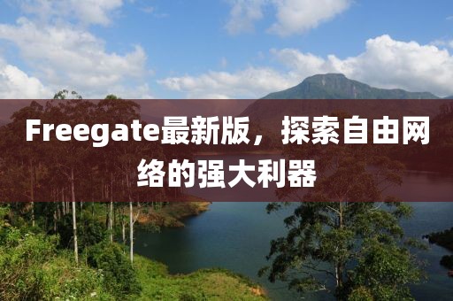 Freegate最新版，探索自由网络的强大利器