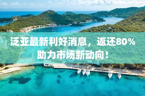 泛亚最新利好消息，返还80%助力市场新动向！