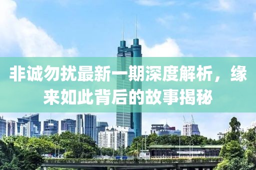 非诚勿扰最新一期深度解析，缘来如此背后的故事揭秘