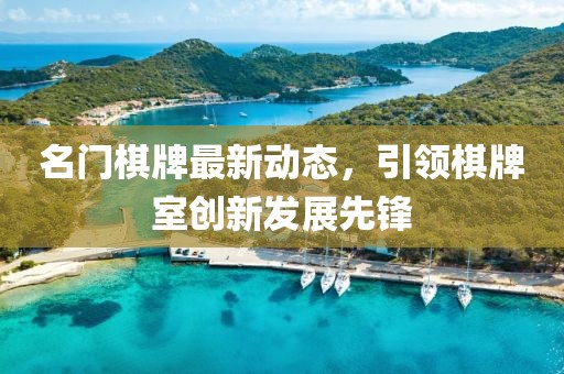名门棋牌最新动态，引领棋牌室创新发展先锋