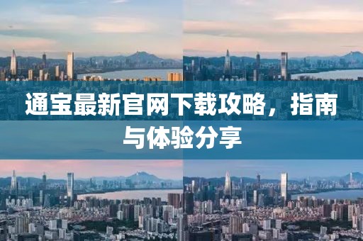 通宝最新官网下载攻略，指南与体验分享