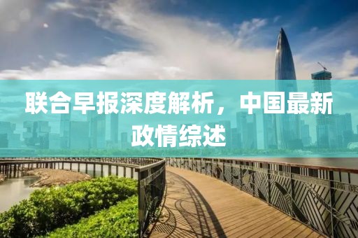 联合早报深度解析，中国最新政情综述