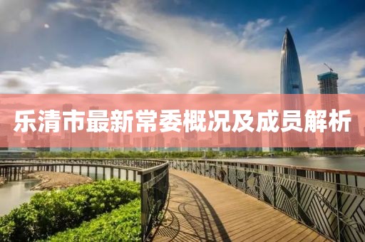 乐清市最新常委概况及成员解析