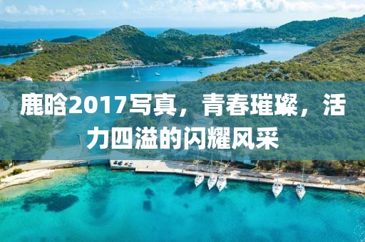 鹿晗2017写真，青春璀璨，活力四溢的闪耀风采