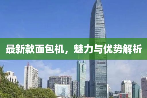 最新款面包机，魅力与优势解析