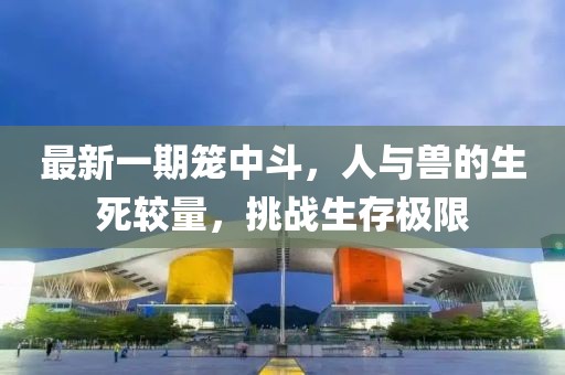 最新一期笼中斗，人与兽的生死较量，挑战生存极限