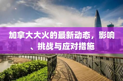 加拿大大火的最新动态，影响、挑战与应对措施