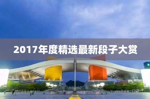 2017年度精选最新段子大赏