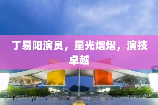 丁易阳演员，星光熠熠，演技卓越