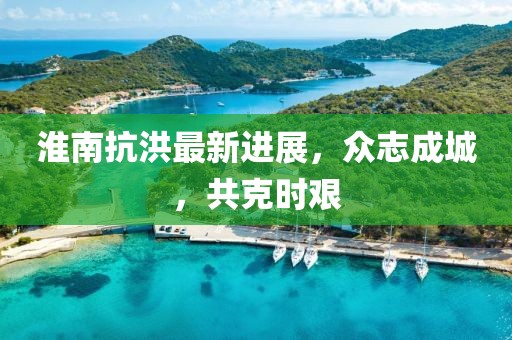 淮南抗洪最新进展，众志成城，共克时艰