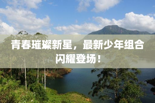 青春璀璨新星，最新少年组合闪耀登场！