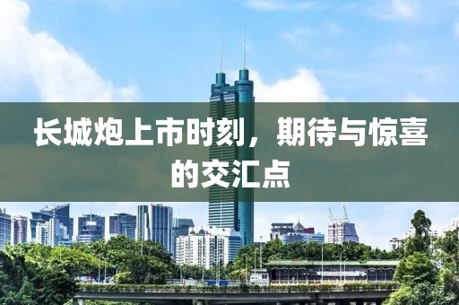 长城炮上市时刻，期待与惊喜的交汇点