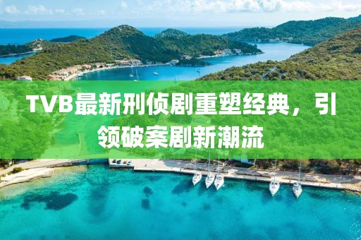 TVB最新刑侦剧重塑经典，引领破案剧新潮流