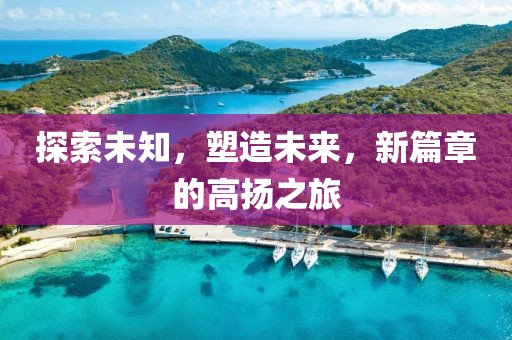 探索未知，塑造未来，新篇章的高扬之旅