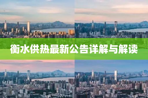 衡水供热最新公告详解与解读