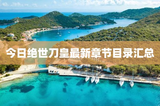 今日绝世刀皇最新章节目录汇总