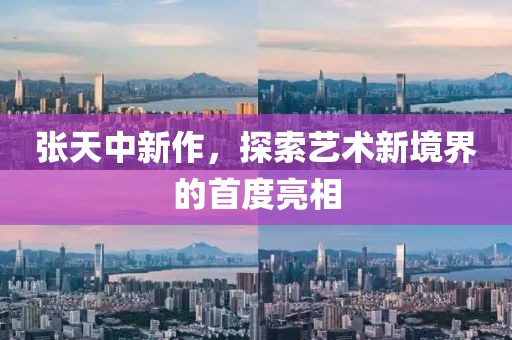 张天中新作，探索艺术新境界的首度亮相