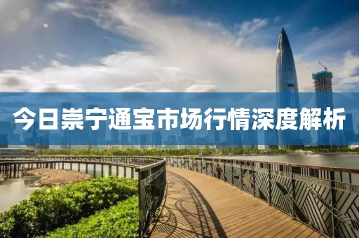 今日崇宁通宝市场行情深度解析