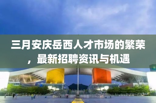 三月安庆岳西人才市场的繁荣，最新招聘资讯与机遇