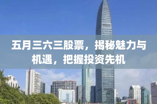 五月三六三股票，揭秘魅力与机遇，把握投资先机