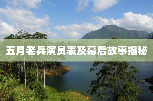 五月老兵演员表及幕后故事揭秘