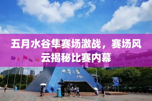 五月水谷隼赛场激战，赛场风云揭秘比赛内幕