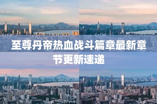 至尊丹帝热血战斗篇章最新章节更新速递