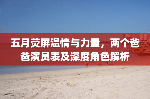 五月荧屏温情与力量，两个爸爸演员表及深度角色解析