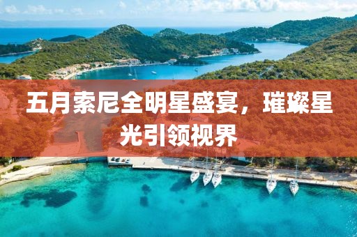 五月索尼全明星盛宴，璀璨星光引领视界