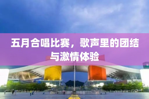 五月合唱比赛，歌声里的团结与激情体验