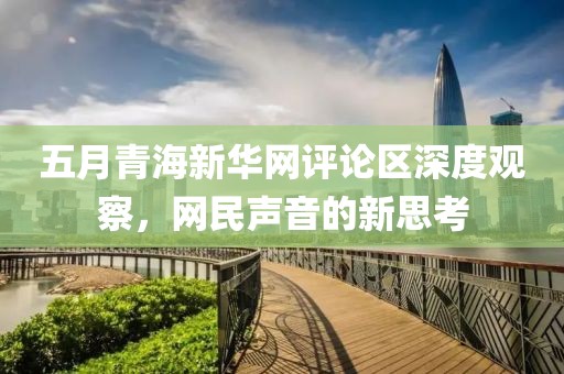 五月青海新华网评论区深度观察，网民声音的新思考