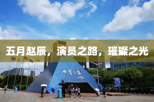 五月赵辰，演员之路，璀璨之光