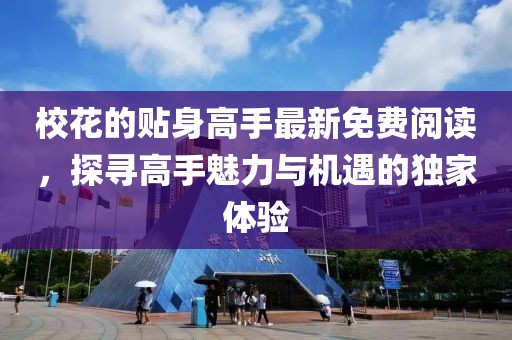 校花的贴身高手最新免费阅读，探寻高手魅力与机遇的独家体验