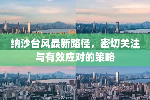 纳沙台风最新路径，密切关注与有效应对的策略