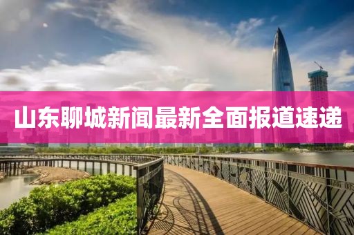 山东聊城新闻最新全面报道速递