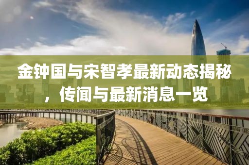 金钟国与宋智孝最新动态揭秘，传闻与最新消息一览