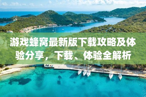 游戏蜂窝最新版下载攻略及体验分享，下载、体验全解析