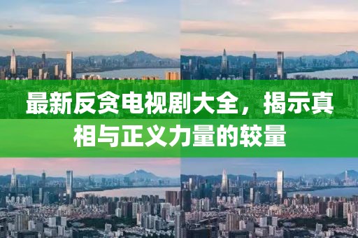 最新反贪电视剧大全，揭示真相与正义力量的较量