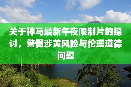 关于神马最新午夜限制片的探讨，警惕涉黄风险与伦理道德问题