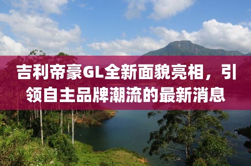 吉利帝豪GL全新面貌亮相，引领自主品牌潮流的最新消息