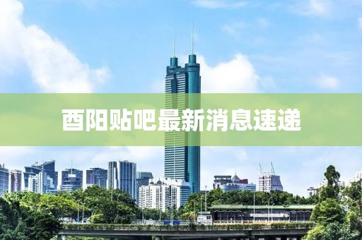 酉阳贴吧最新消息速递