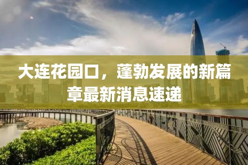大连花园口，蓬勃发展的新篇章最新消息速递